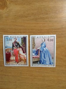 Monaco  Sc  # 1187-1188  NH