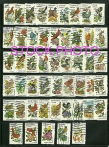 1982 #1953-2002 Cmplt set of used fvf State Birds & Flowers⭐⭐⭐⭐⭐⭐