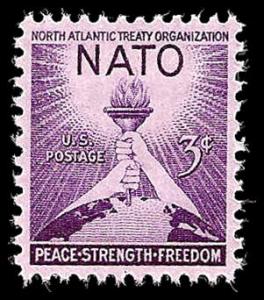 # 1008 MINT NEVER HINGED NATO TEMP