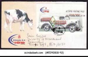 SOUTH AFRICA - 1999 CENTENARY OF CLOVER SA LTD. SPECIAL COVER WITH CANCL.