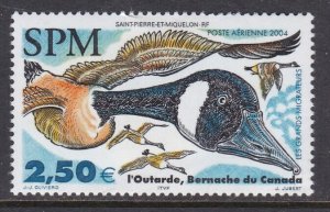 St. Pierre and Miquelon, Fauna, Birds MNH / 2004