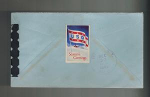 1944 USA Patriotic Cover Camp Ritchie MD Special Delivery Poland First to Fight