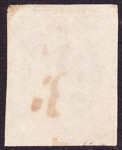 Scott 11A, VF Used, Manuscript Artistic Cancel, Washington sporting a Moustache