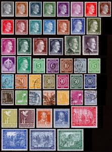 Germany Scott 17 // 758 (1872-1956) Used/Mint H F-VF, CV $246.75 B