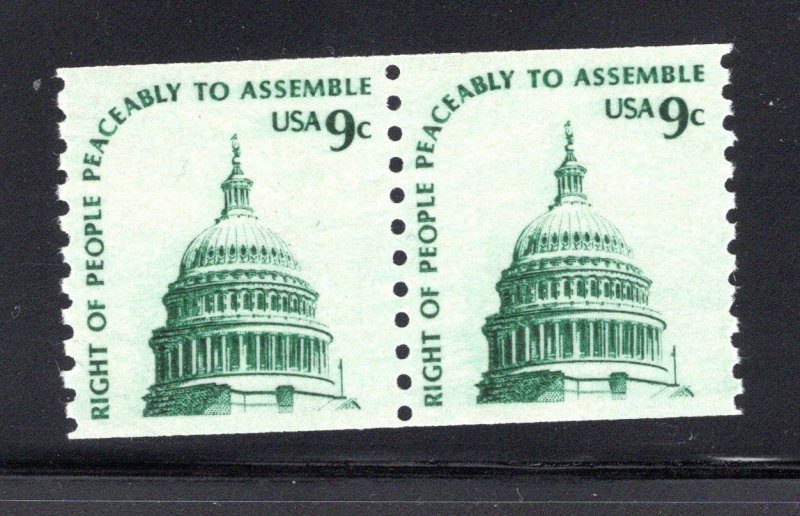 1616 MNH Capital coil pair - see scan