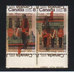 Canada #693df XF Mint Double Impression Invert Forgery