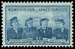 PCBstamps   US #1013 3c Service Women, MNH, (11)