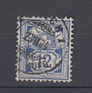 J30050, 1905 switzerland used #117