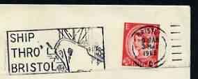 Postmark - Great Britain 1965 cover bearing illustrated s...