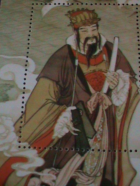 ​CHINA-FAMOUS FOLKTALES-EIGHT FARIES-RARE CLASSIC PAINTINGS MNH S/S VERY FINE