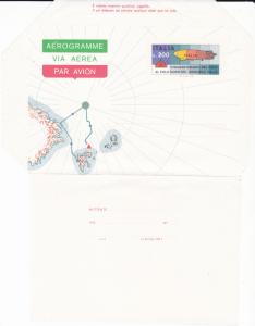 Italy Air Mail Stationery 1978 5oth anniv. vuelo Dirigible al Polo L.2000