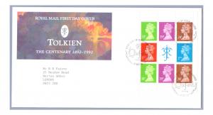 GB FDC 1992  \Tolkien centenary 1892-1992\  Bklt-Sp/Hs