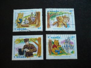 Stamps - Canada - Scott# 1618-1621 - Used Set of 4 Stamps