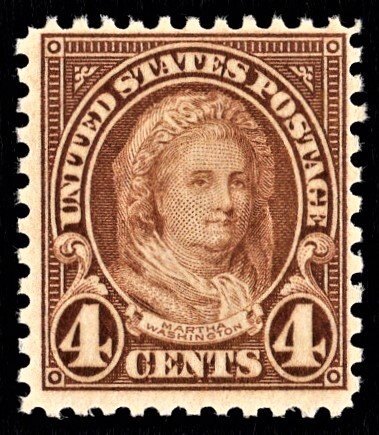 US 636 MNH VF 4 Cent Martha Washington
