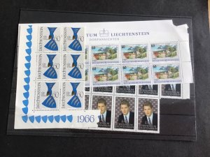 Liechtenstein  Mint Never Hinged  Stamps  R38814