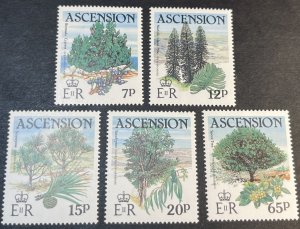 ASCENSION ISLAND # 363-367-MINT NEVER/HINGED--COMPLETE SET--1985