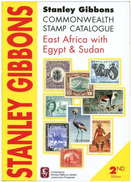 East Africa with Egypt & Sudan Stamp Catalogue 2010