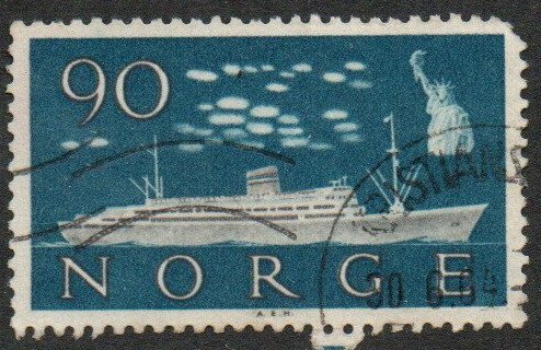 Norway Sc #386 Used