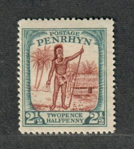 Penrhyn Island Sc#31 M/H/F-VF, Cv. $19