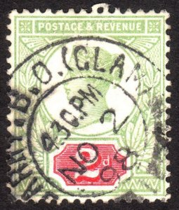 1887, Great Britain, 2p, Used, Sc 113, Sg 200