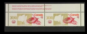 Canada , Scott # 688        Olympic Stadium Montreal Olympics        1976-03-12