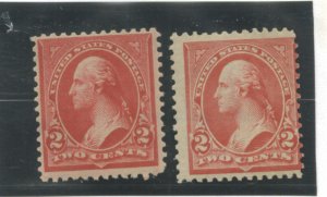 US 279a, 279B  MNH pnob cgs