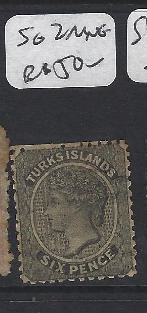 TURKS ISLANDS (P1805BB)  QV  6D   SG 2    MNG