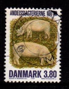 Denmark -  #841 Bacon Factories - Used