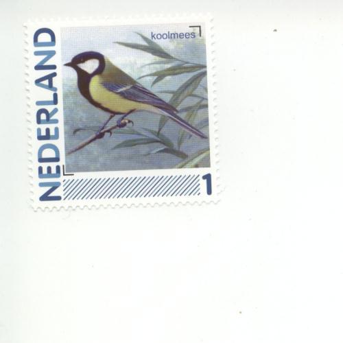 2011 Netherlands Bird Great Tit (Scott 1385) MNH
