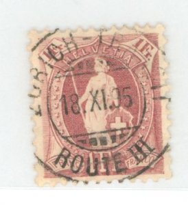 Switzerland #87c Used Single