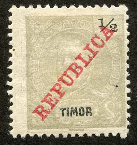 Timor, Scott #106, Unused, Hinged