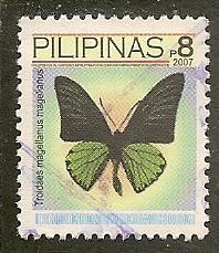 Philippines   Scott  3101     Butterfly      Used