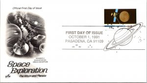 FDC 1991 SC #2577a Artcraft Cachet, Mercury - Pasadena, CA - Single - J2705