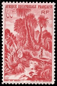 French Equatorial Africa #170  MNH - Jungle Scene (1946)