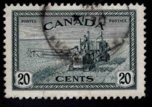 CANADA Scott 271 Used Combine stamp