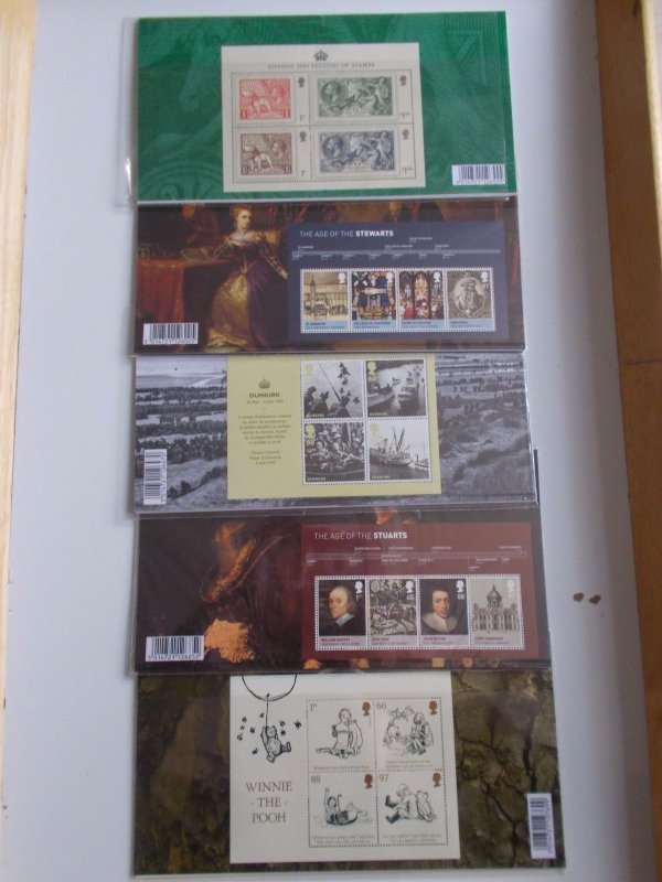 2010 Commemorative Presentation Packs Complete + M/S (15) Nos 435-448