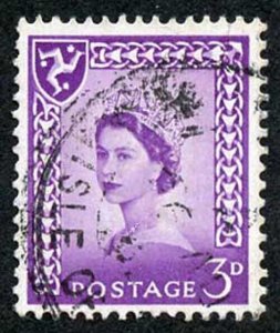 IOM SG2a 3d Deep Lilac on Chalky Paper Fine used cat from 6.50 pounds