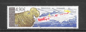 FISH - FRENCH SOUTHERN ANTAARCTIC TERRITORY #354   MNH