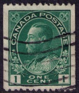 Canada #  131  Used  VF light cancel  Cat $ 8