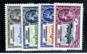 1935 Straits Settlements Sc #213/16 mnh** cv. $25 ( 591 JUB )