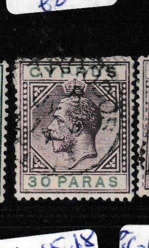 Cyprus SG 77 KGV 30pa VFU (8ghc)