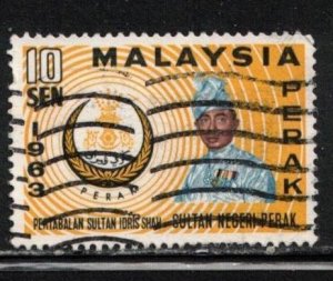 MALAYSIA PERAK Scott # 138 Used