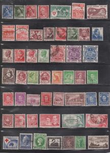 AUSTRALIA - Lot Of Used Stamps - Various Issues - CV $60+ Some Duplication