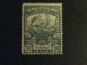 Newfoundland #122 mint hinged part og a1910.9804