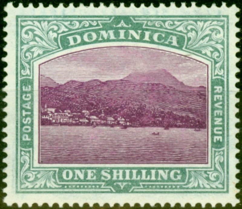 Dominica 1908 2s6d Grey-Green & Maize SG45 Fine Mtd Mint