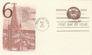 Scott# UX58 UPSS#S77 Fleetwood FDC US Postal Card.