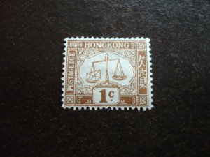 Stamps - Hong Kong - Scott# J1 - Mint Hinged Part Set of 1 Stamp