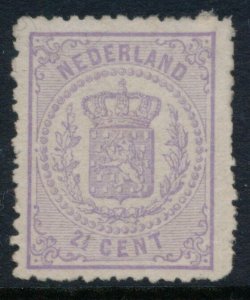 Netherlands - 1869 2½ C Purple Mi 18A (L14) Sc 22 Mint Rare stamp High Cat Value