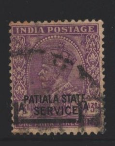 India Patiala Sc#O58 Used