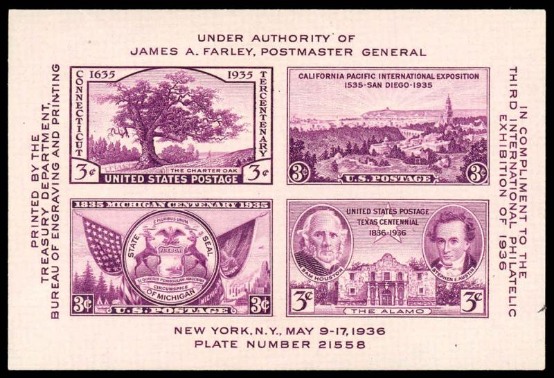 USA 778 Mint (NH)